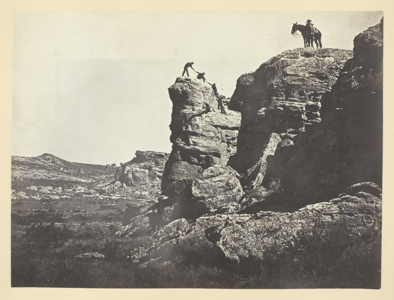 High Bluffs, Black Buttes autorstwa Andrew Joseph Russell