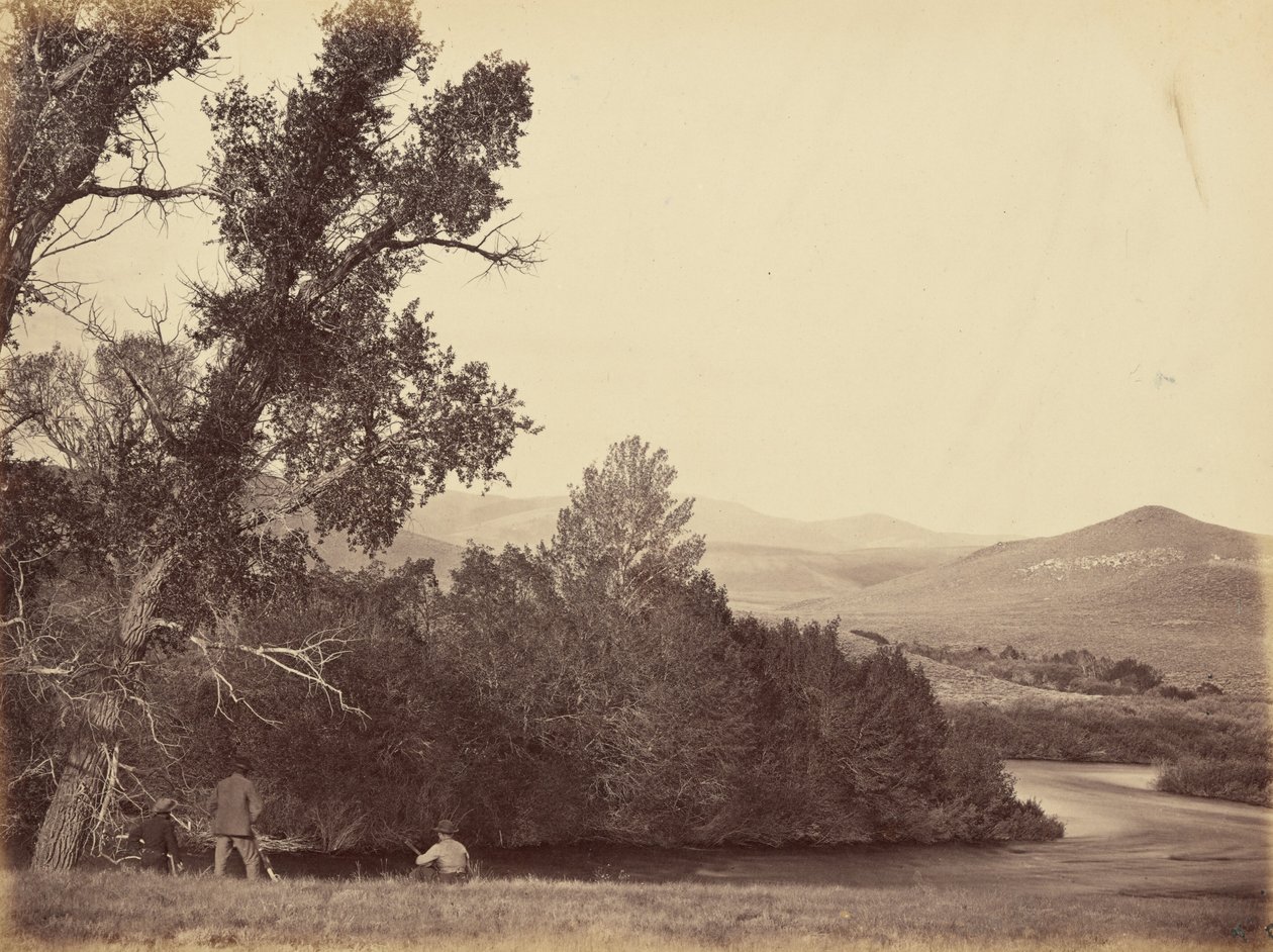 Płyta 20. Źródło rzeki Laramie, 1869 r. (zdjęcie) autorstwa Andrew Joseph Russell