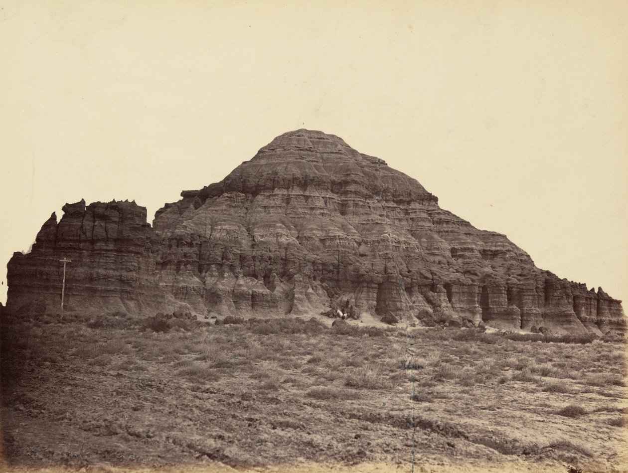 Płyta 26. Church Buttes, 1869 (zdjęcie) autorstwa Andrew Joseph Russell