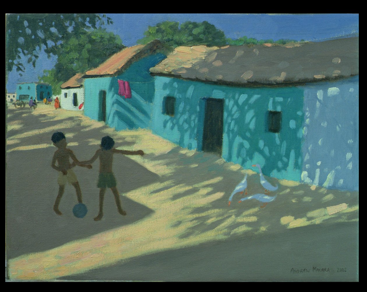 Zielony Dom, Indie autorstwa Andrew Macara