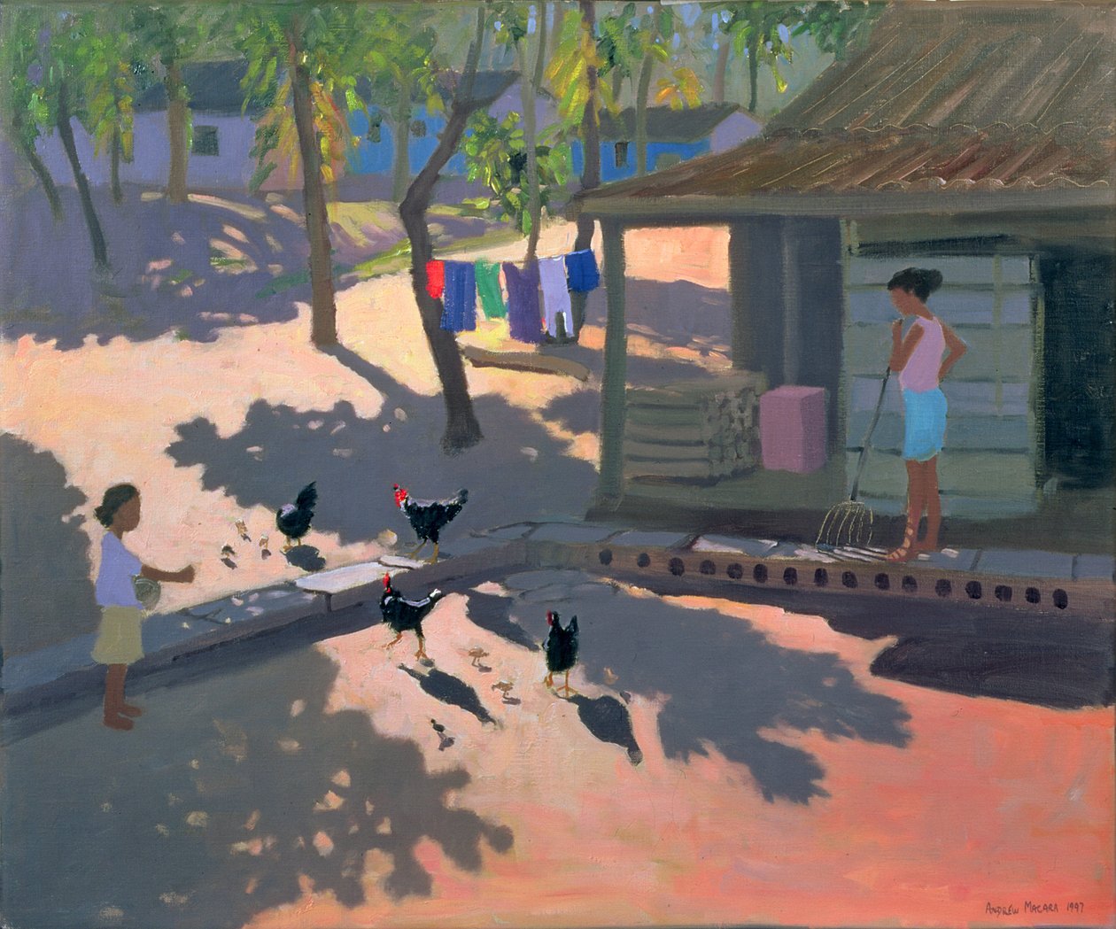Kury i Kury, Kuba, 1997 autorstwa Andrew Macara