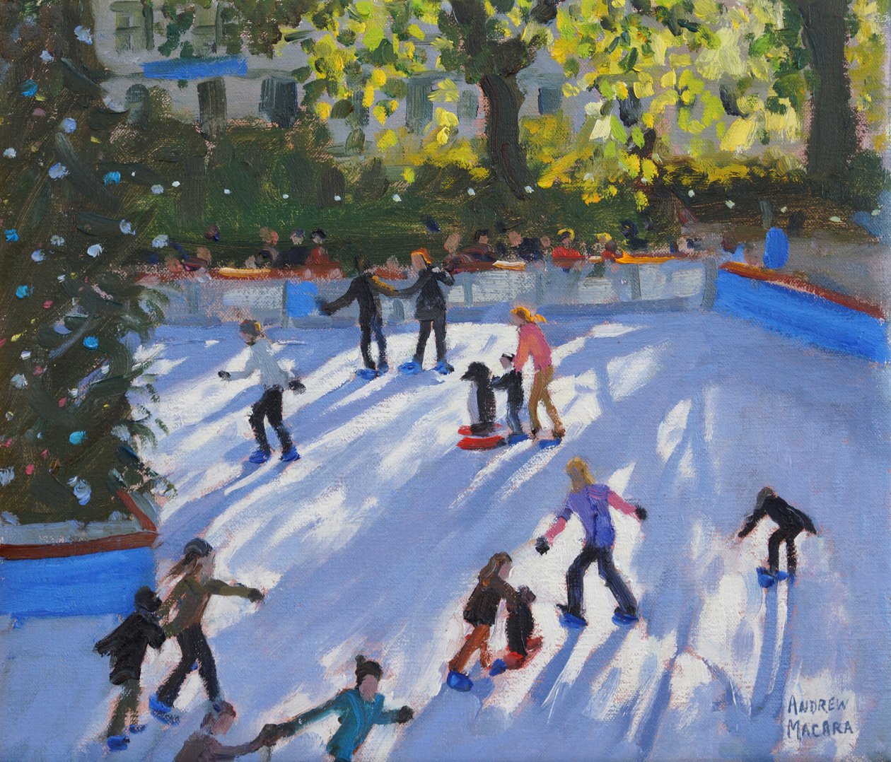 Łyżwiarstwo, Muzeum Historii Naturalnej, 2014 autorstwa Andrew Macara