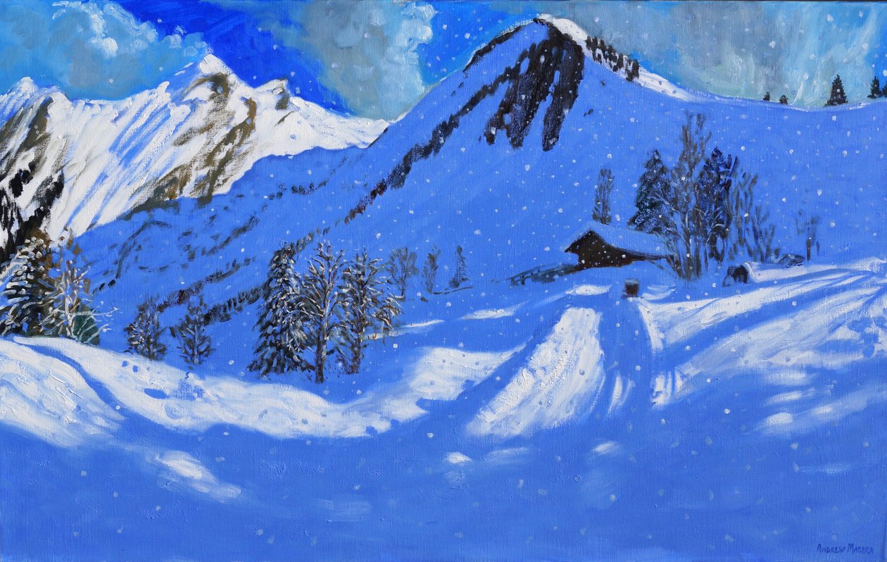 La Clusaz, Francja, 2017, autorstwa Andrew Macara