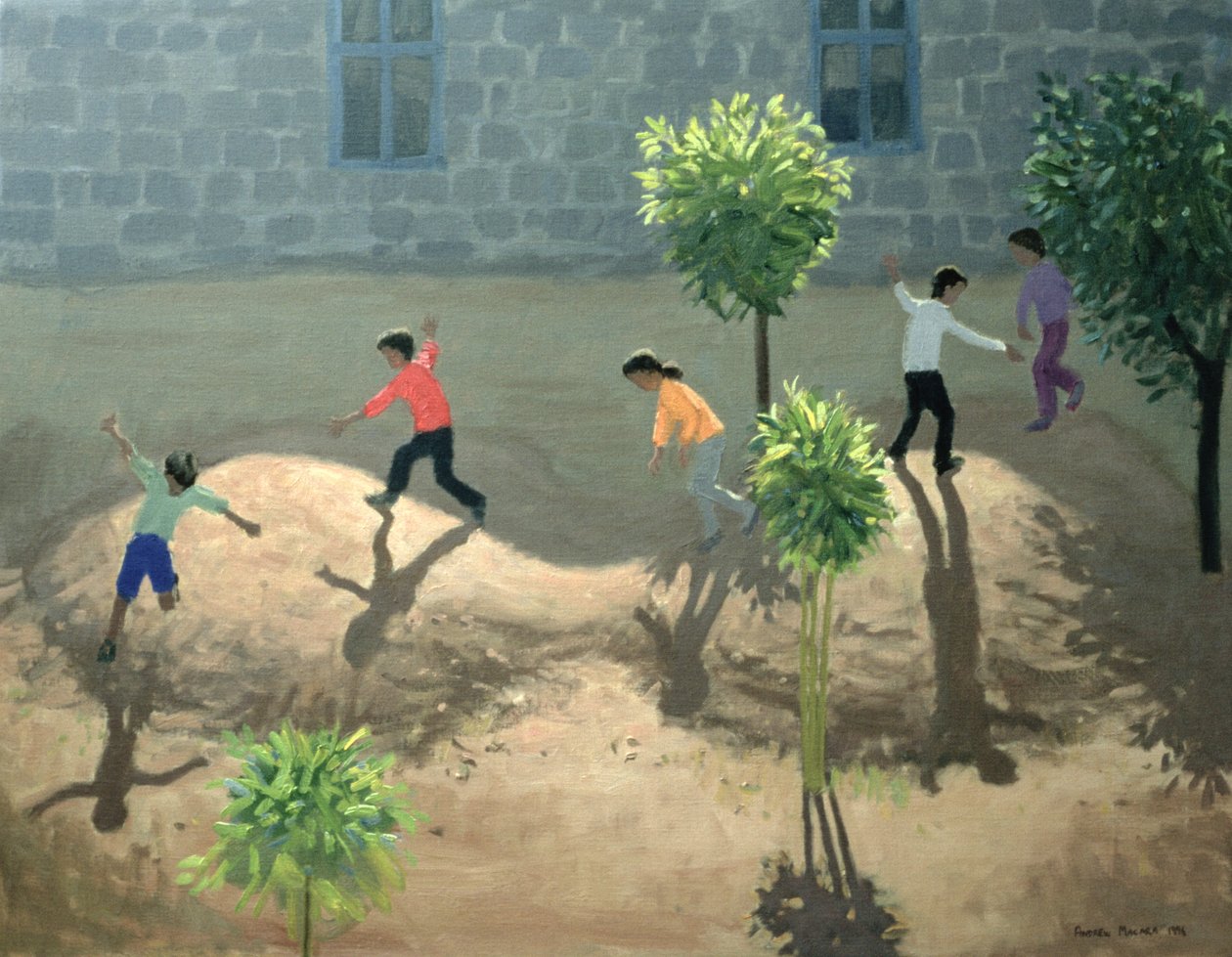 Plac zabaw, Lesbos, 1996 autorstwa Andrew Macara