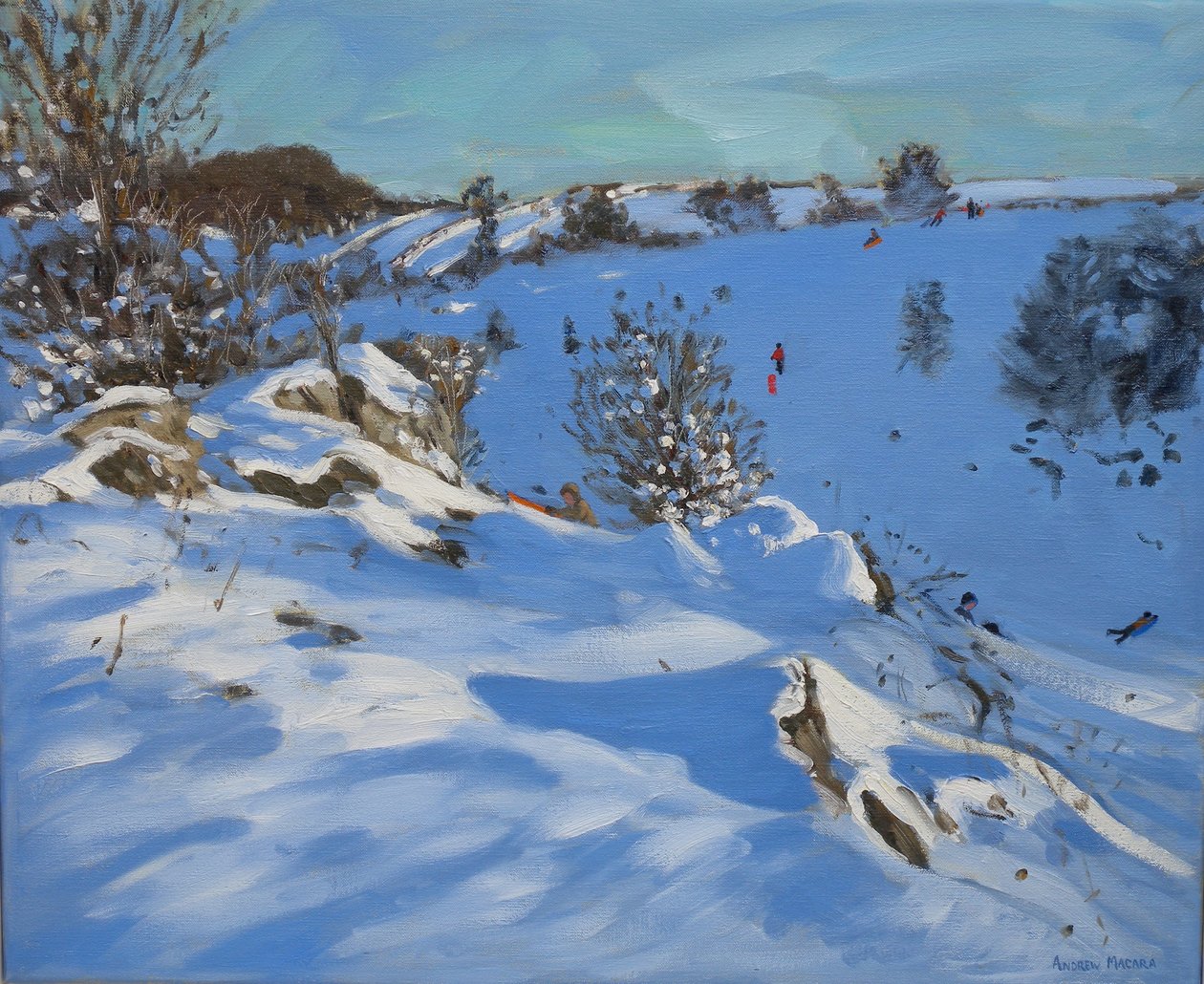 Sledgers, Derbyshire, 2011 autorstwa Andrew Macara