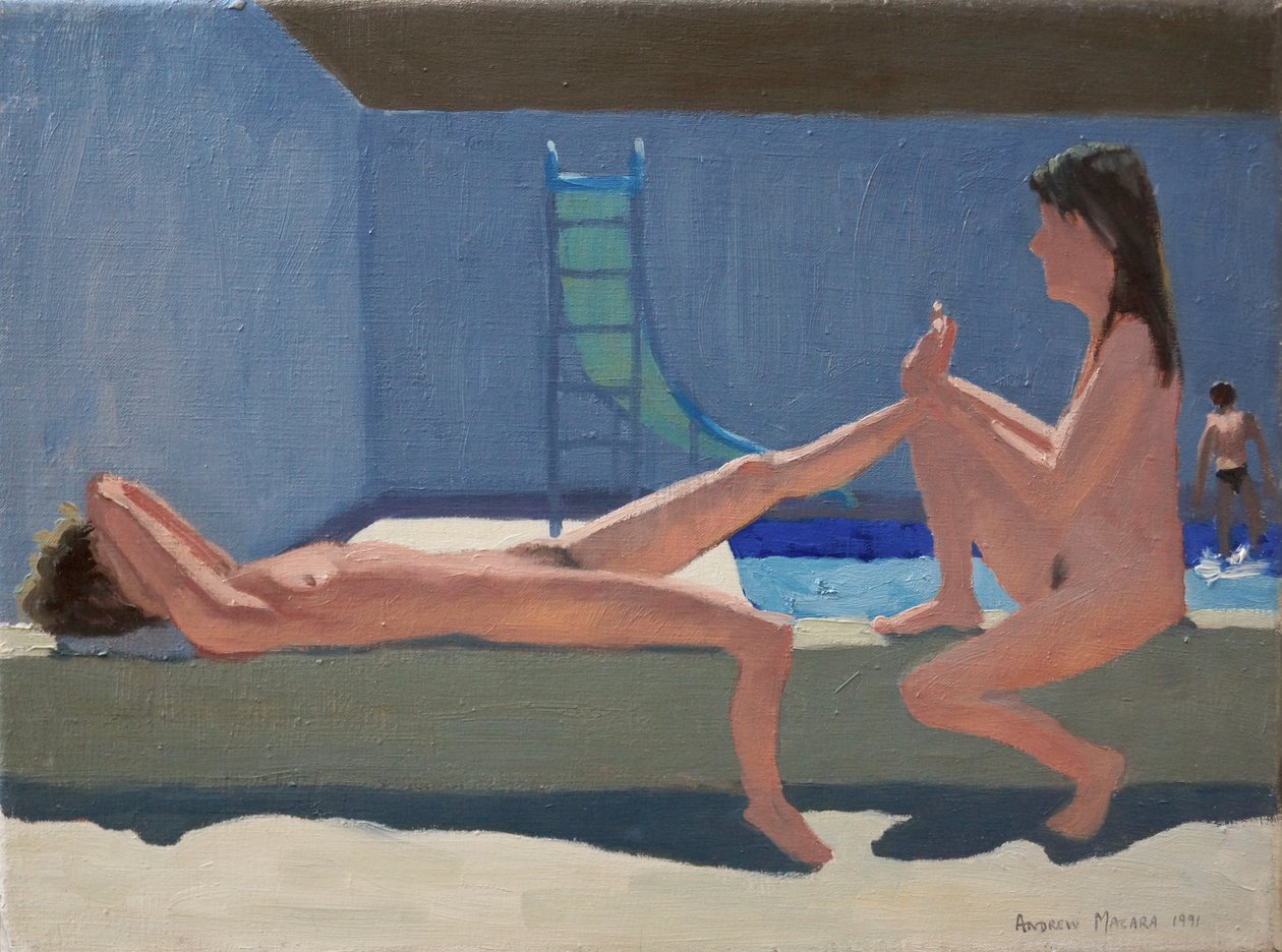 Pedicure, 1991, autorstwa Andrew Macara