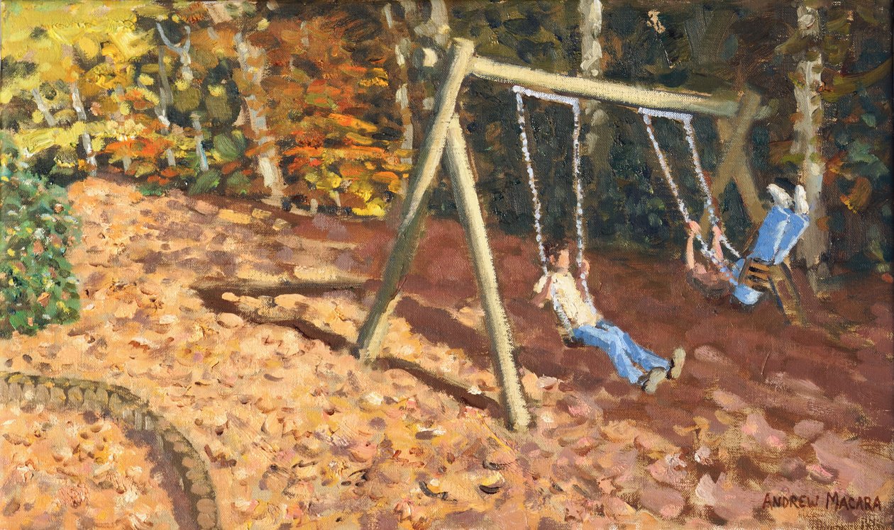Huśtawka, Chatsworth, 2016 autorstwa Andrew Macara