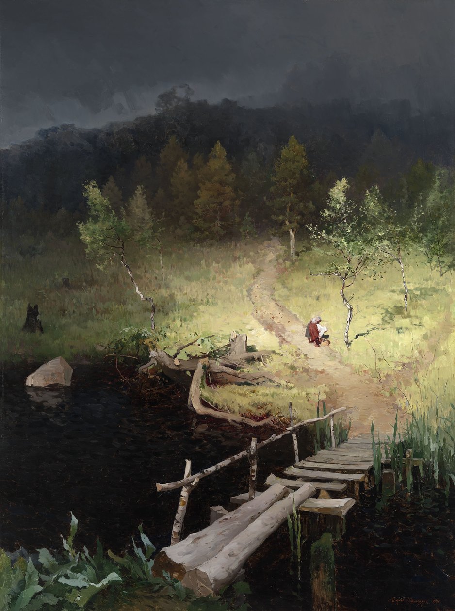 Przed burzą, 1918 autorstwa Andrey Nikolayevich Shilder