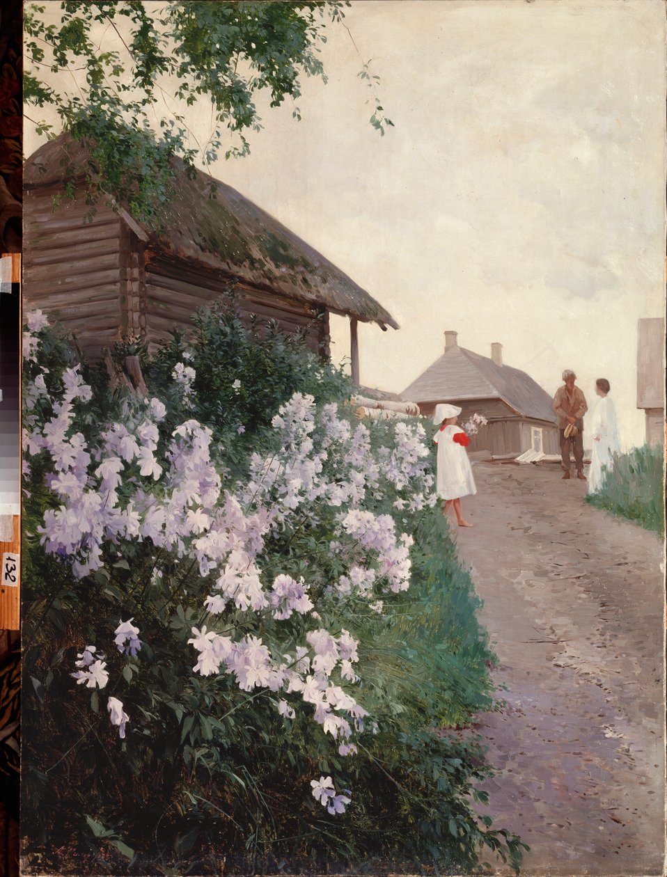 Wiejski dom w Finlandii - Obraz Andrieja Nikołajewicza Shildera (1861-1919), olej na płótnie - Sztuka rosyjska autorstwa Andrey Nikolayevich Shilder