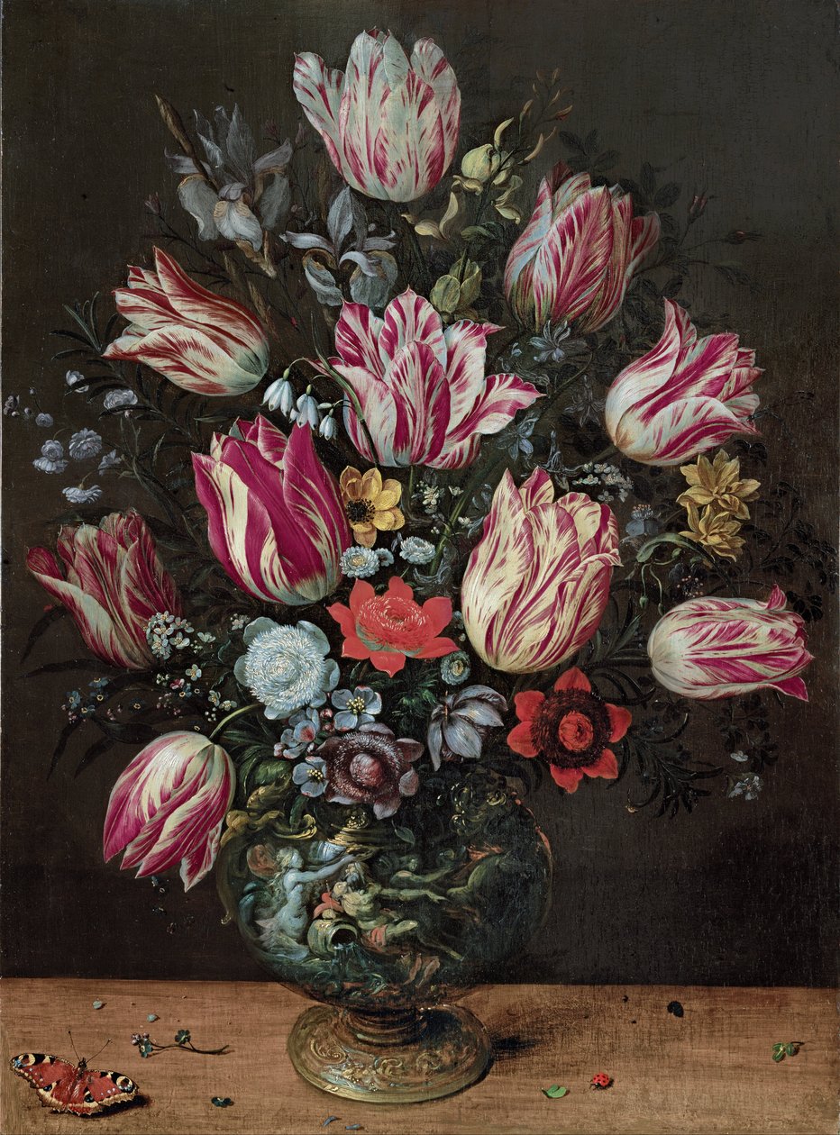 Wazon z tulipanami autorstwa Frans Francken the Younger