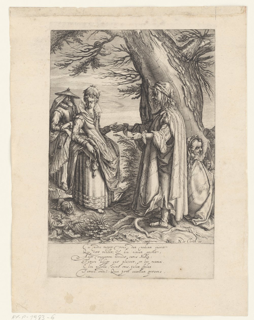 wróżka autorstwa Andries Jacobsz. Stock (possibly)