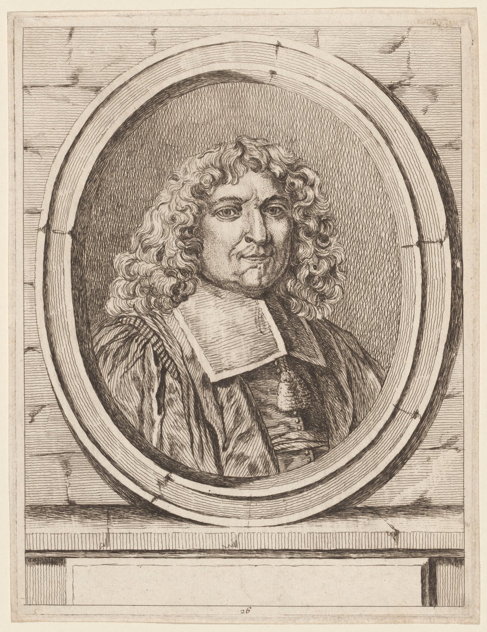 Louis Boucherat, kanclerz, strażnik pieczęci Francji autorstwa Ange Laurent de Lalive de Jully