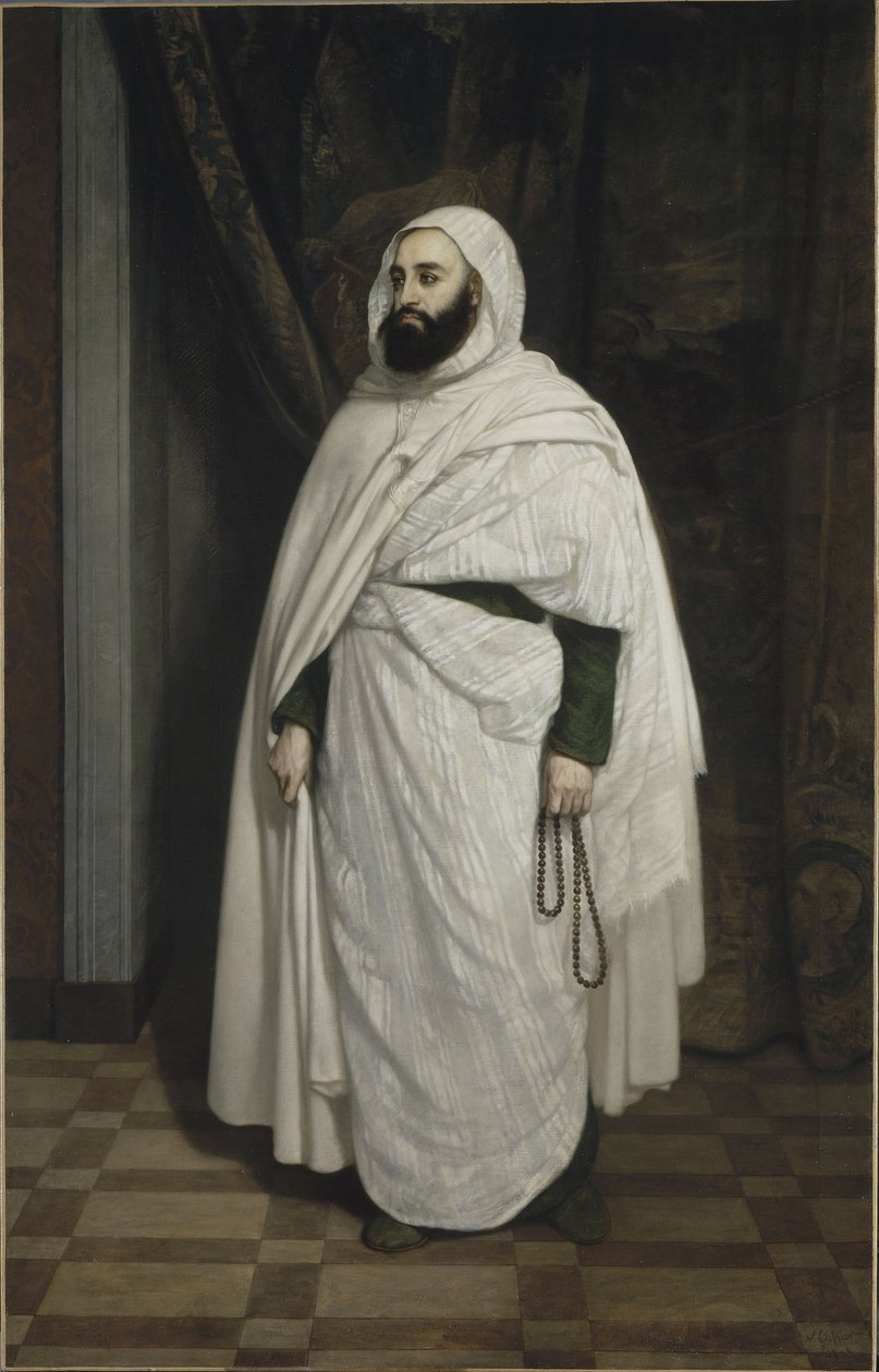 Portret Abdelkadera ibn Muhieddine