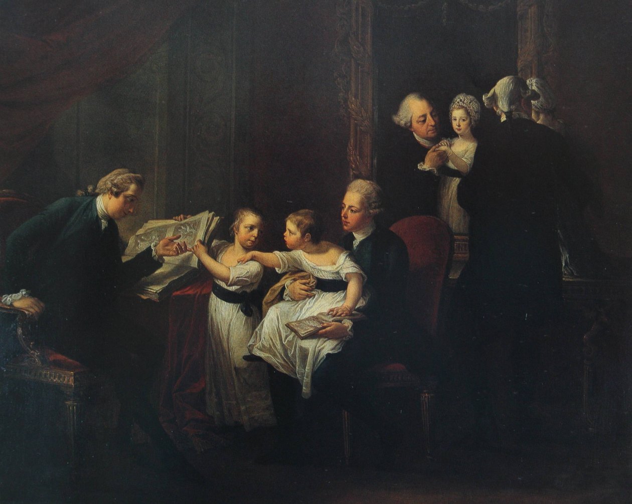 Rodzina Townshend autorstwa Angelica Kauffmann