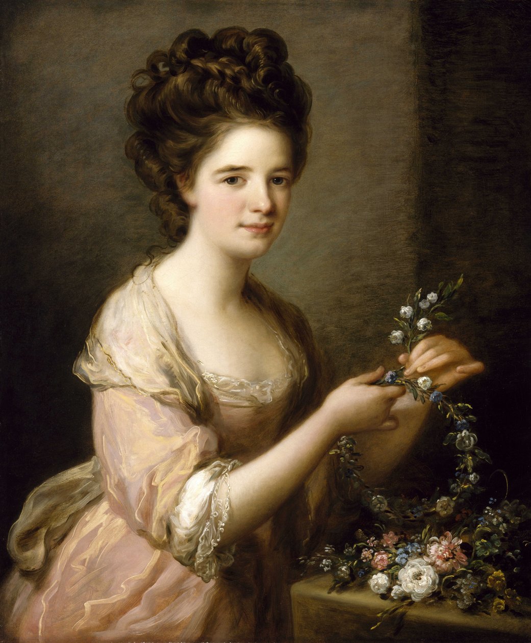 Portret Eleonory, hrabiny Lauderdale autorstwa Angelica Kauffmann