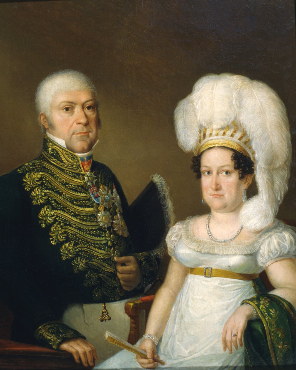 Portret generała i jego żony autorstwa Angelica Kauffmann
