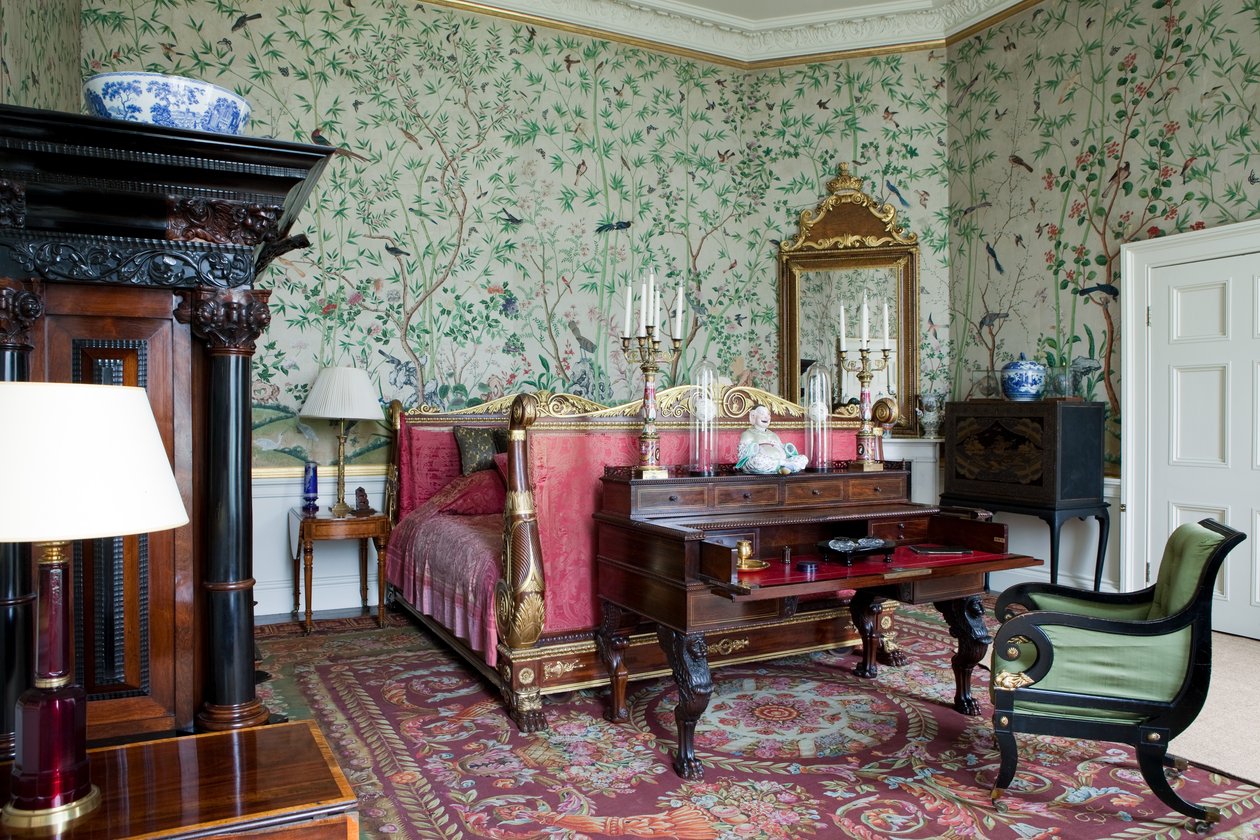Pokój Leicester, Chatsworth House, Derbyshire (zdjęcie) autorstwa Thomas Kelly