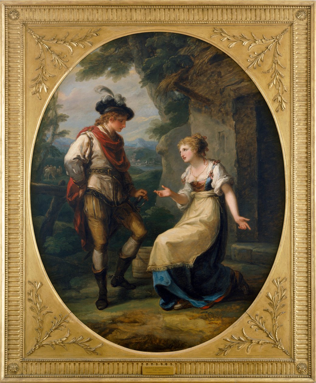 „Gualtherius i Griselda”, c1772 autorstwa Angelica Kauffman