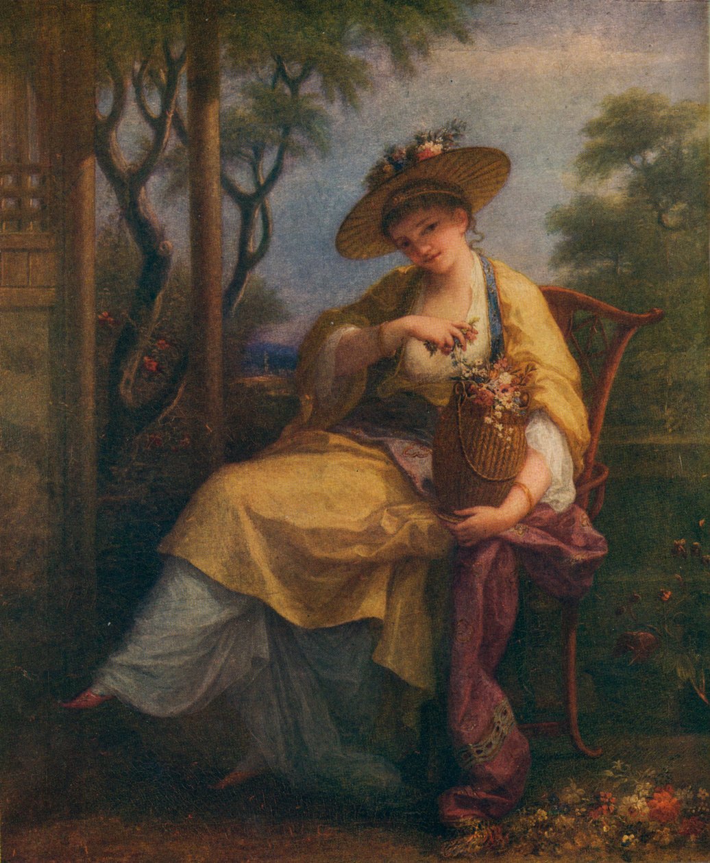Autoportret Angeliki Kauffmann, ok. 1780 autorstwa Angelica Kauffmann