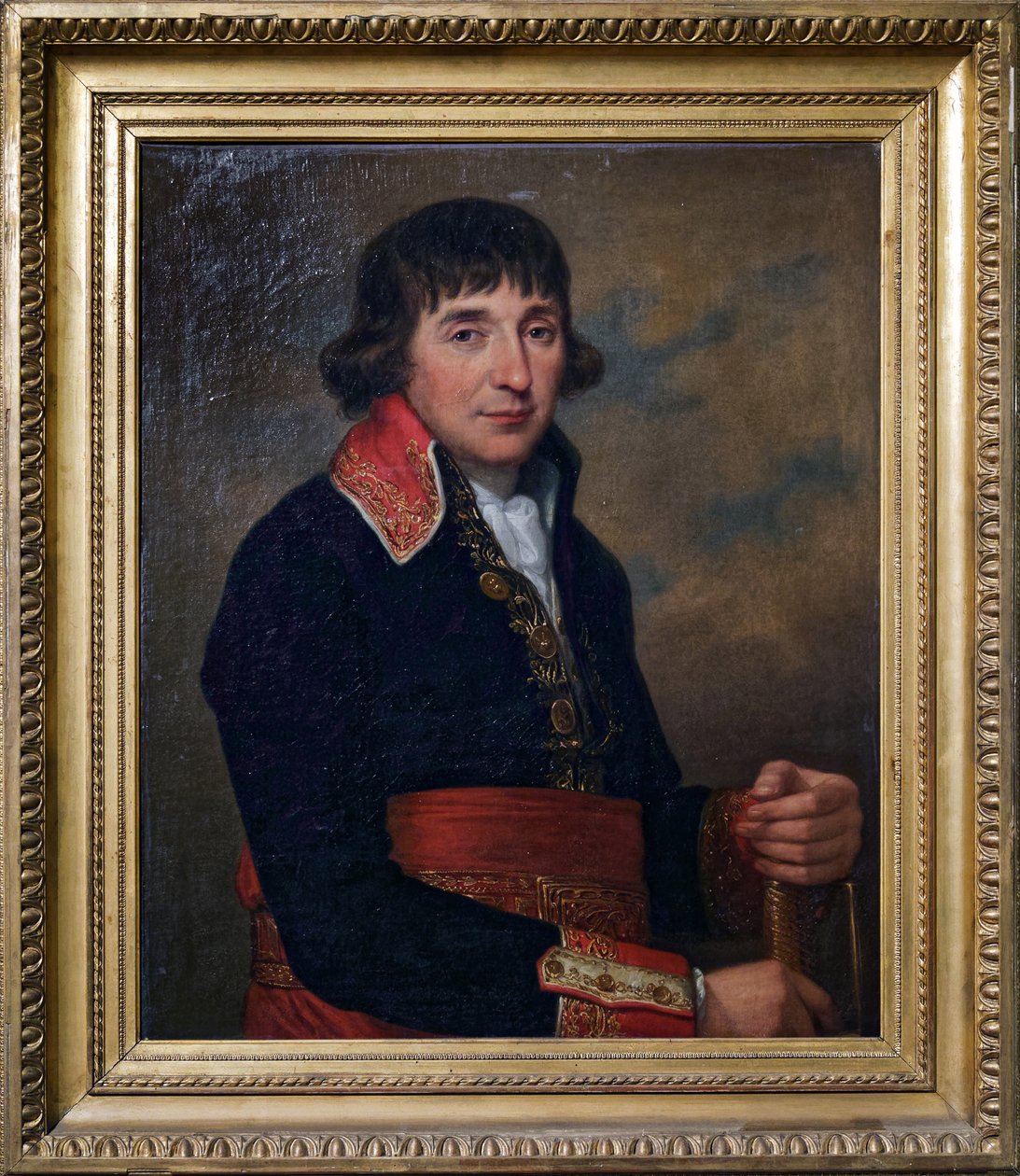 Generał Augustyn de Lespinasse autorstwa Angelica Kauffmann