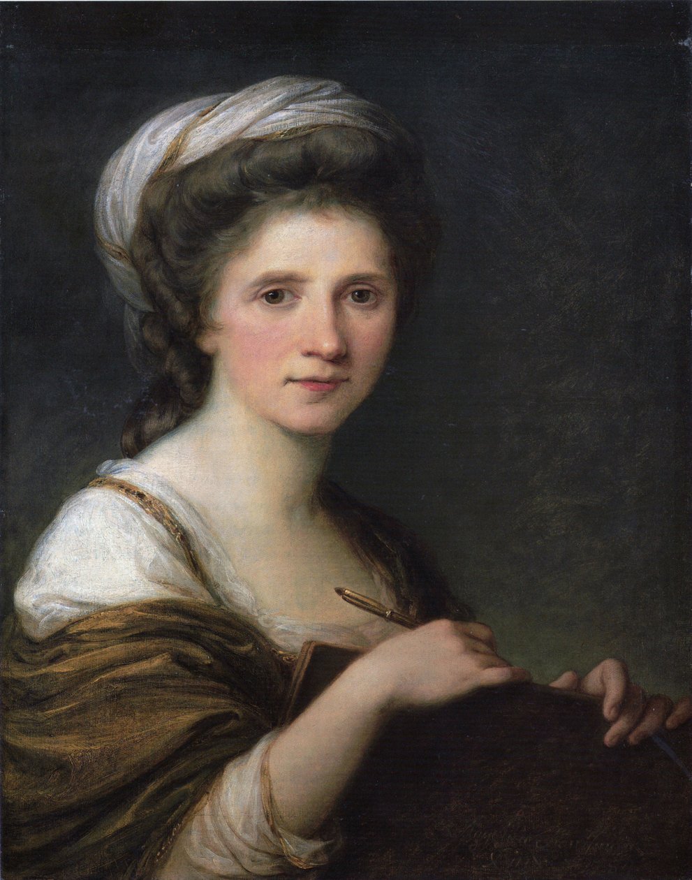Niemiecki: Selbstbildnis Autoportret autorstwa Angelica Kauffmann