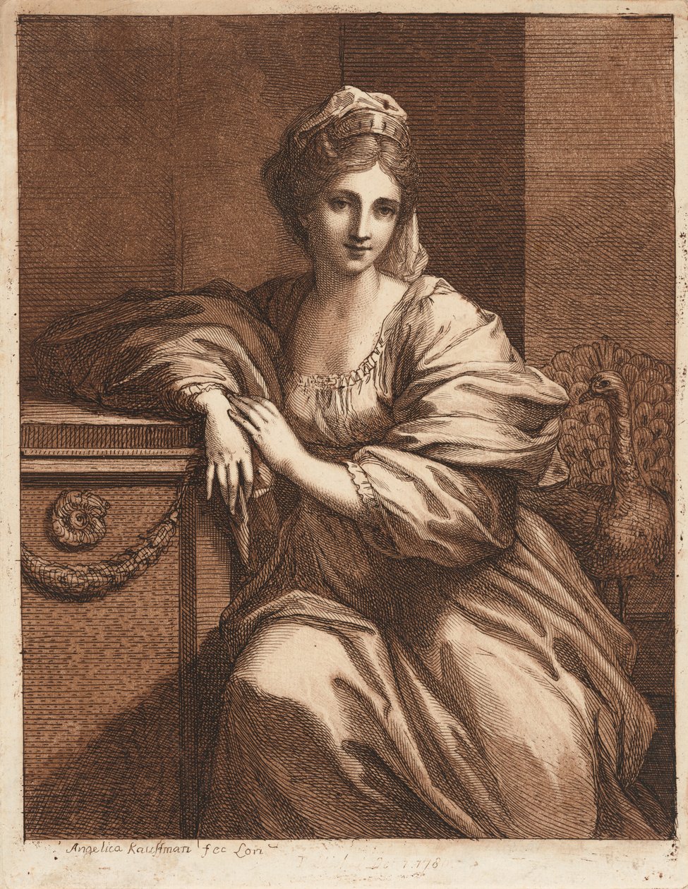 Juno autorstwa Angelica Kauffmann