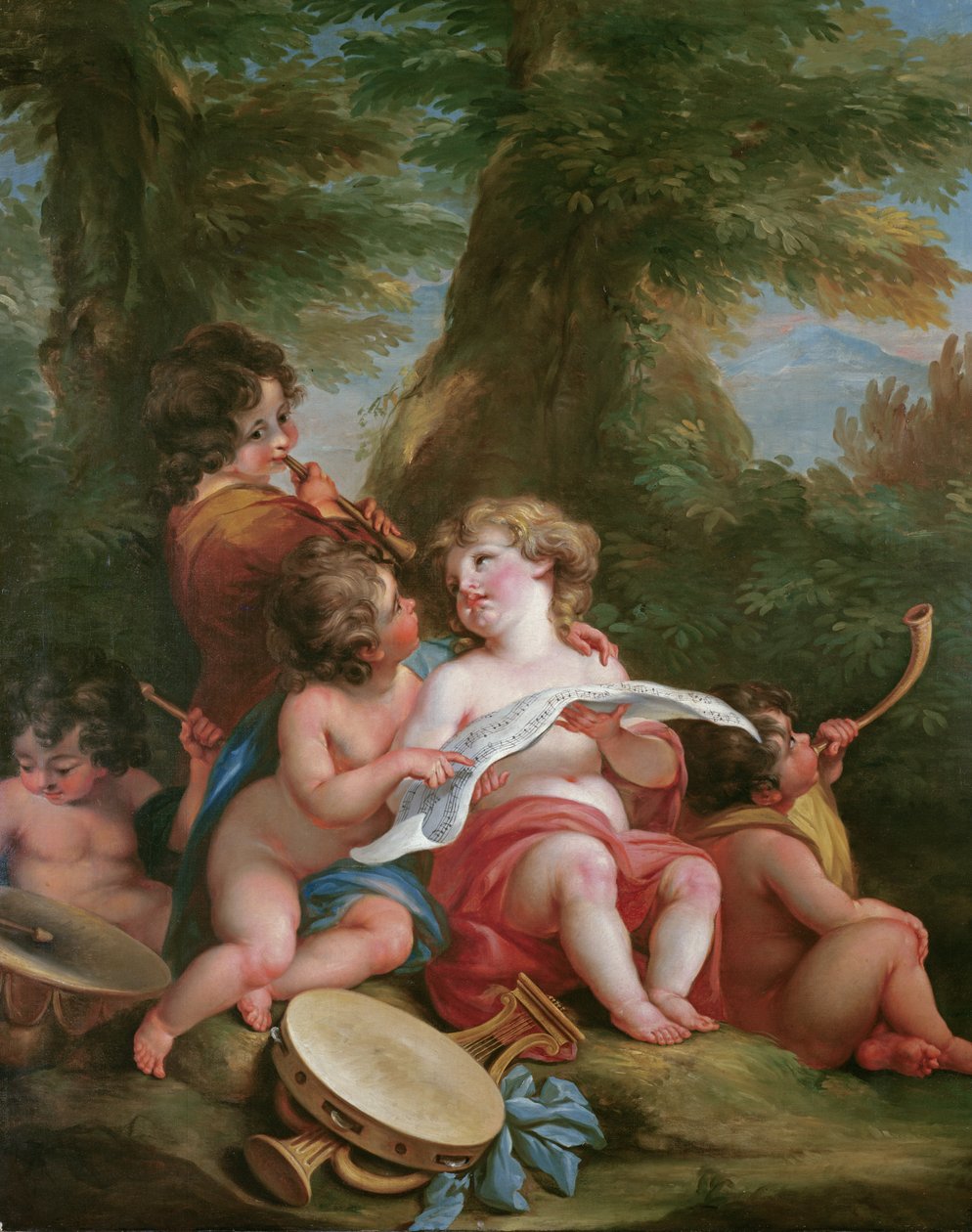 Muzyka autorstwa Angelica Kauffmann