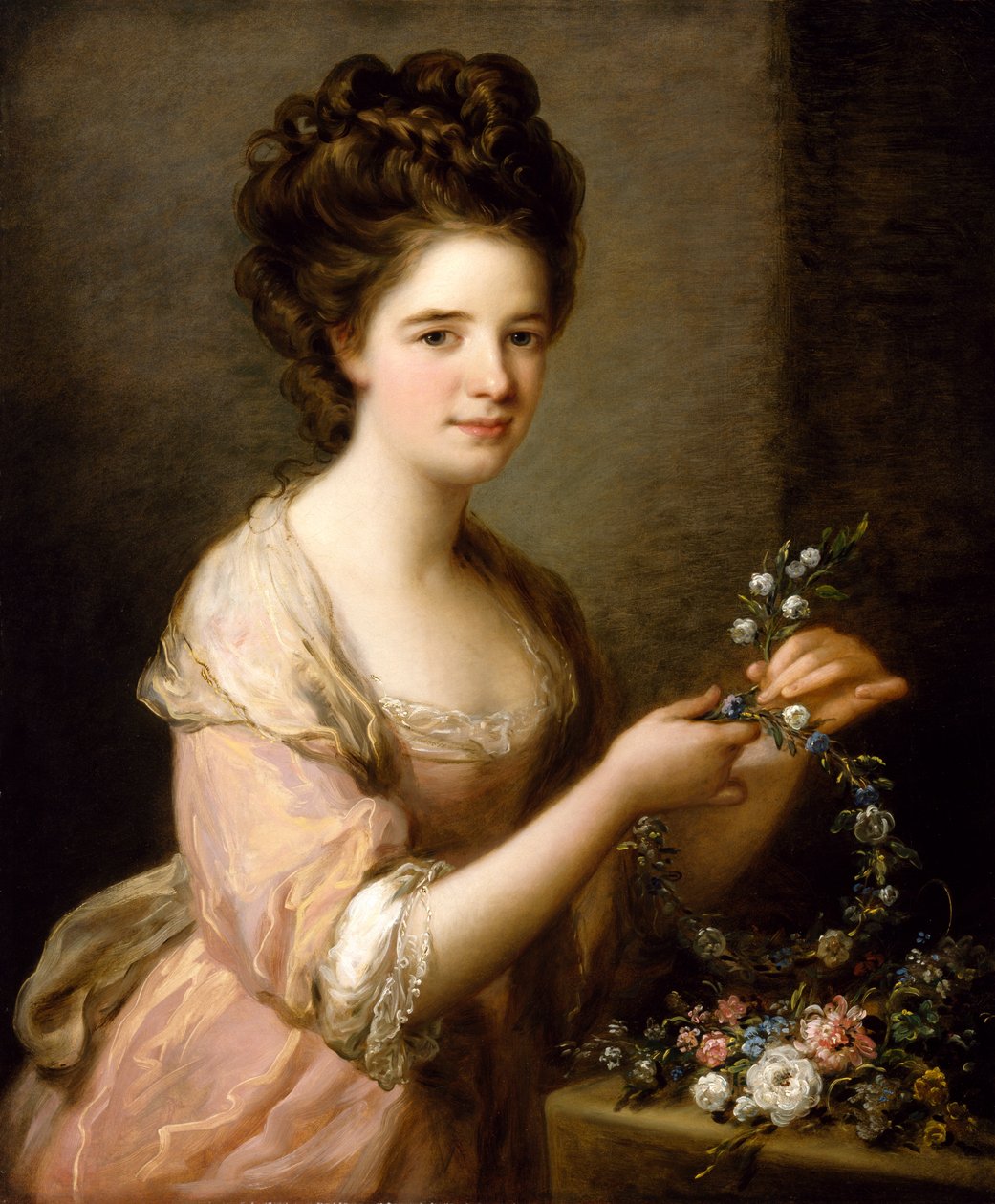 Portret Eleonory, hrabiny Lauderdale, ok. 1780-81 (olej na płótnie) autorstwa Angelica Kauffmann