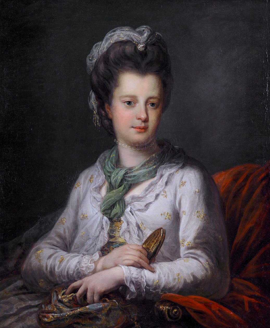 Portret Elizabeth Kerr, z domu Fortescue, markizy Lothian autorstwa Angelica Kauffmann