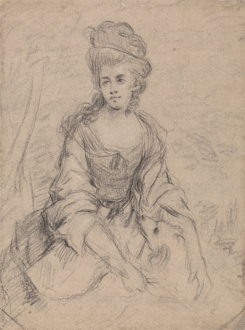 Portret damy autorstwa Angelica Kauffmann
