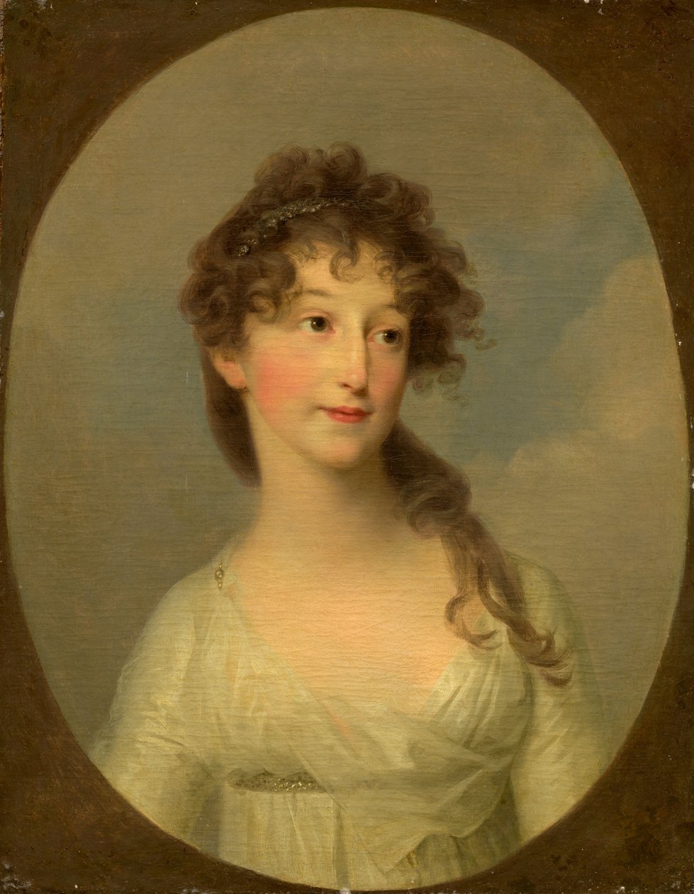 Ewentualnie Franciska Krasińska, księżna Kurlandii autorstwa Angelica Kauffmann