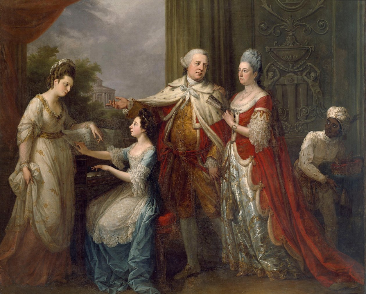Rodzina Ely autorstwa Angelica Kauffmann