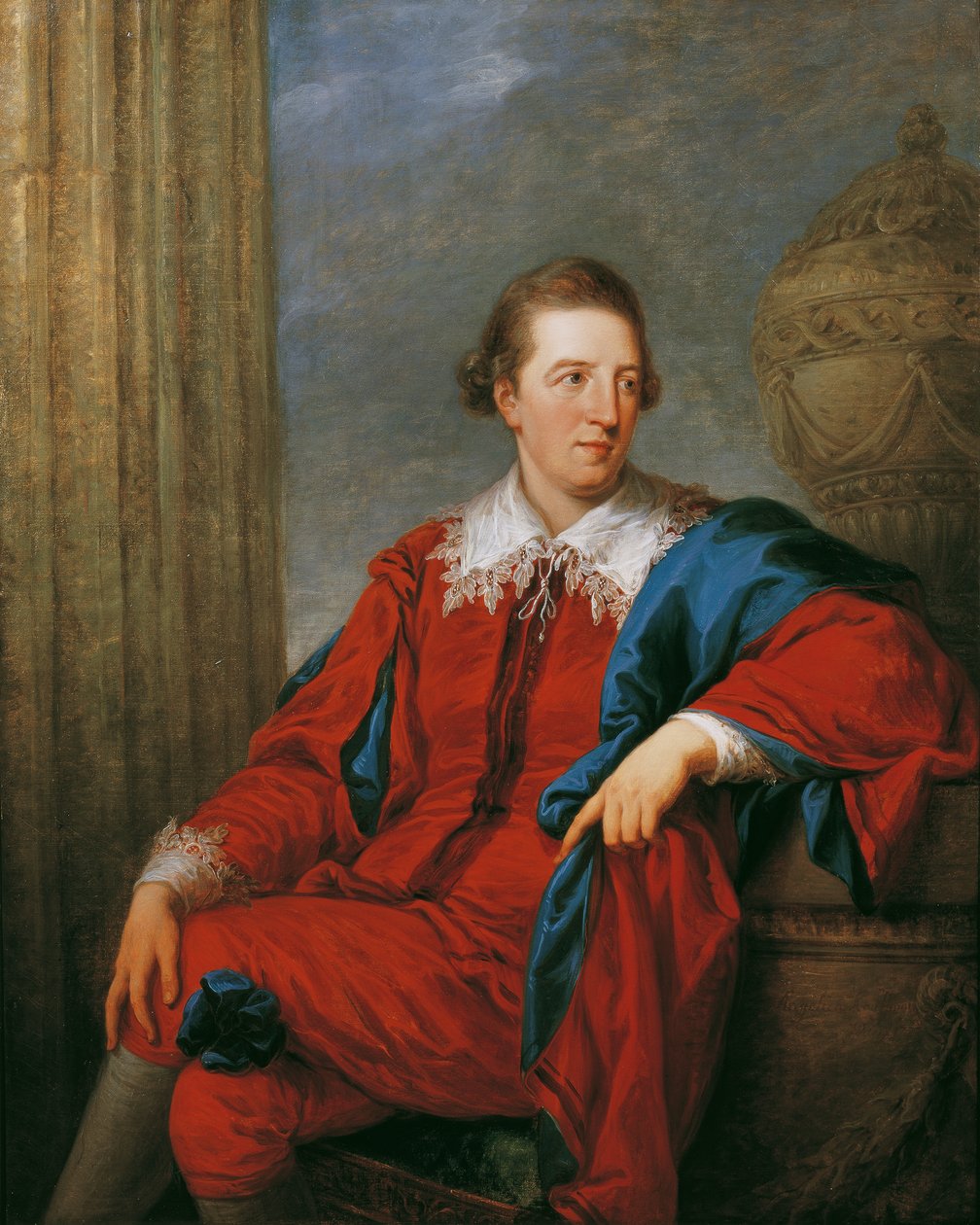 John Simpson, ojciec Marii Susanny Lady Ravensworth autorstwa Angelica Kauffmann