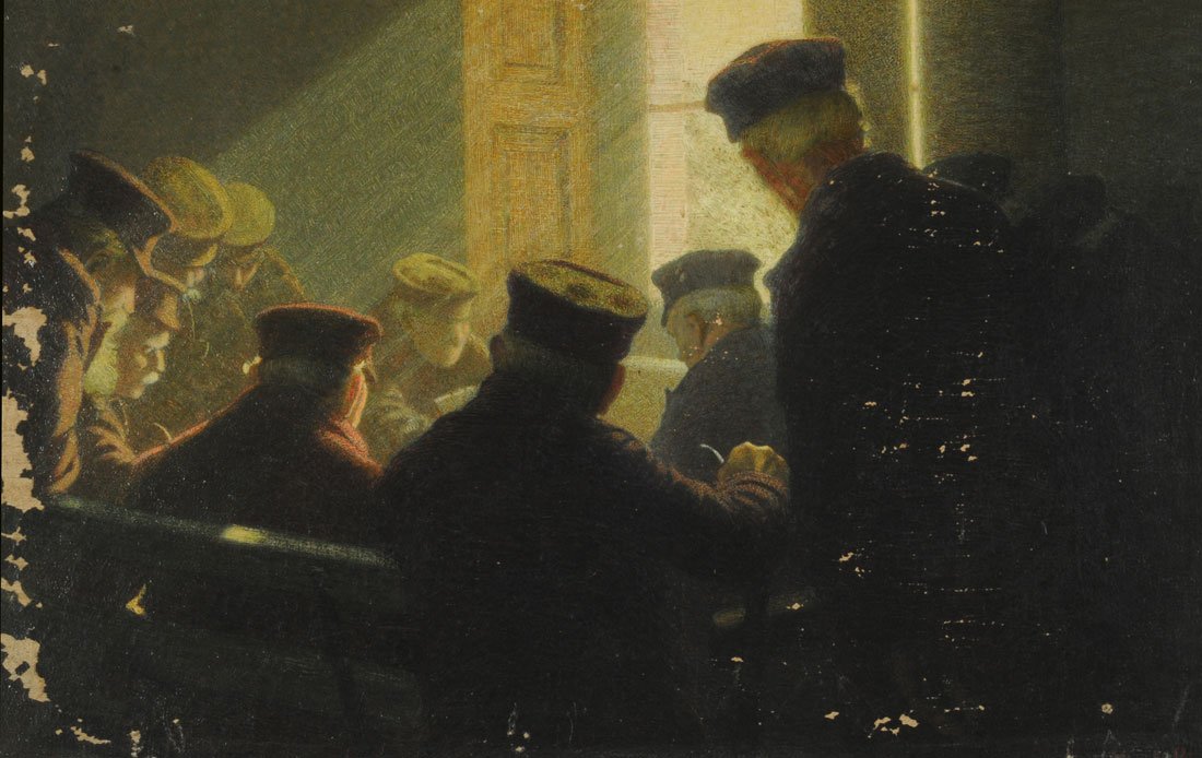 Ekscytująca runda autorstwa Angelo Morbelli