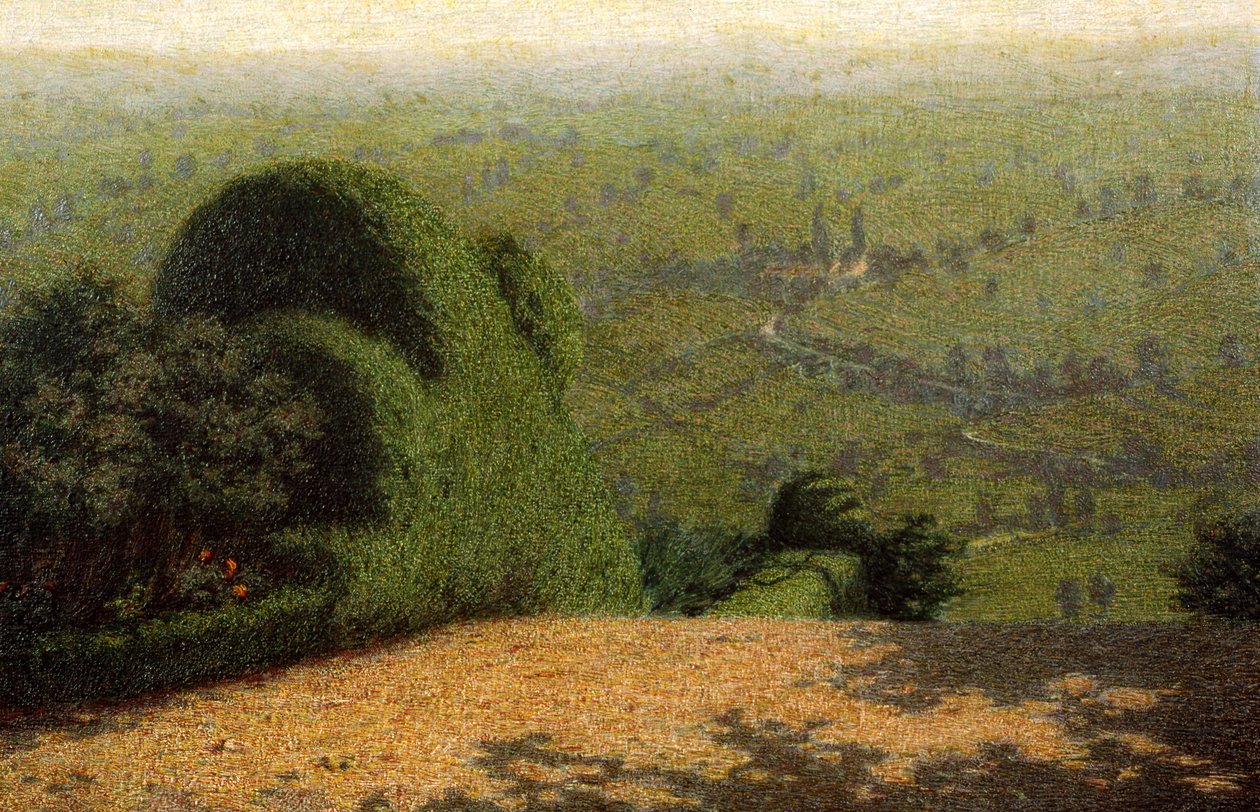 Narożnik Ogrodu, 1912 autorstwa Angelo Morbelli
