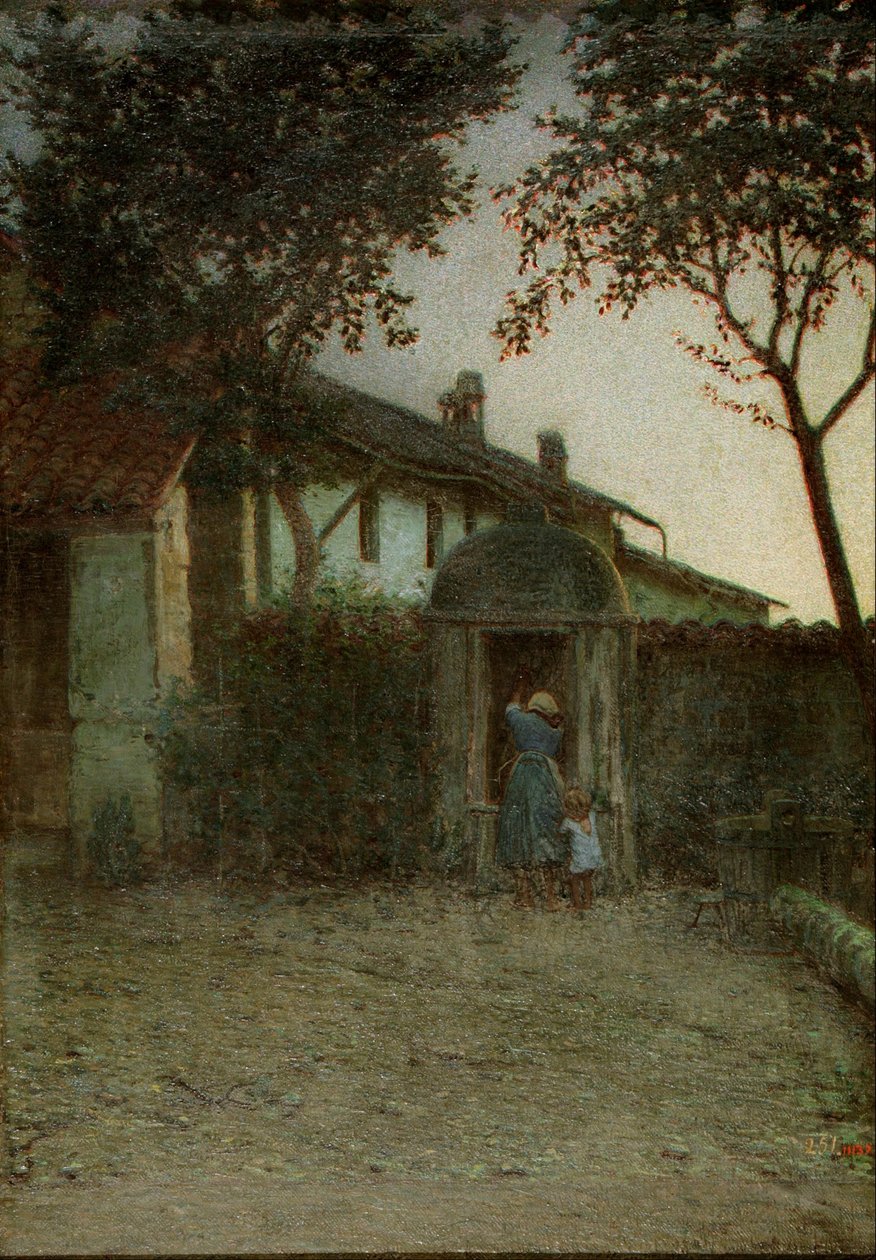 Dawn autorstwa Angelo Morbelli