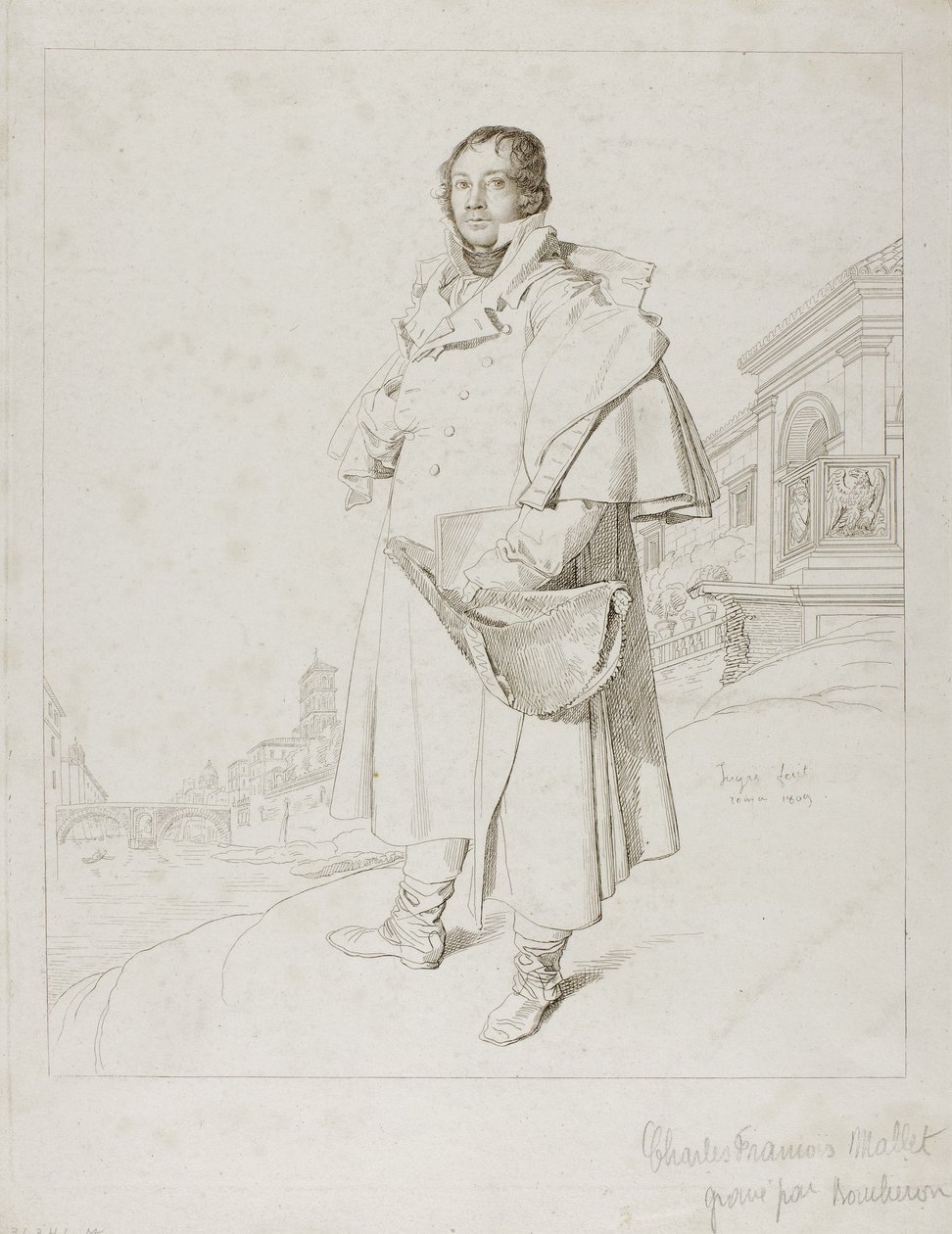 Charles Francois Mallet, ok.1809 autorstwa Angelo Boucheron