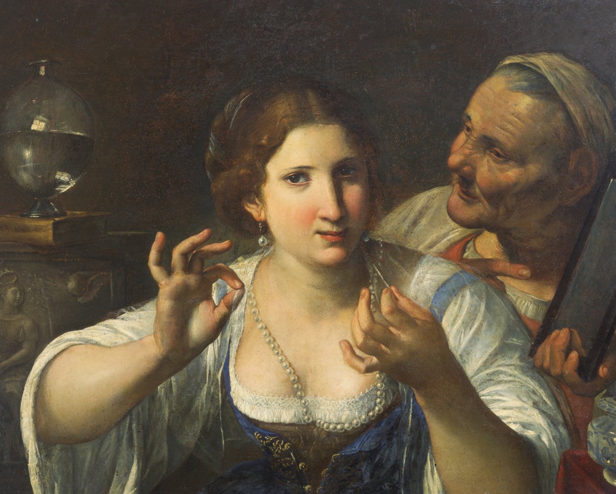 Alegoria próżności autorstwa Angelo Caroselli