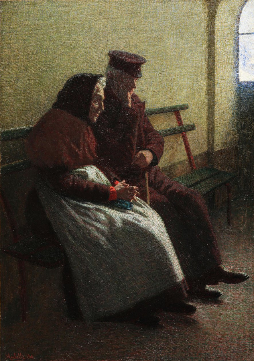 Odległe czasy, 1908. autorstwa Angelo Morbelli