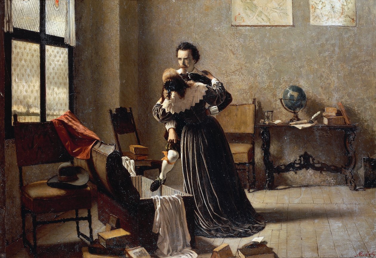 Ucieczka, Angelo Morbelli (1853-1919) autorstwa Angelo Morbelli