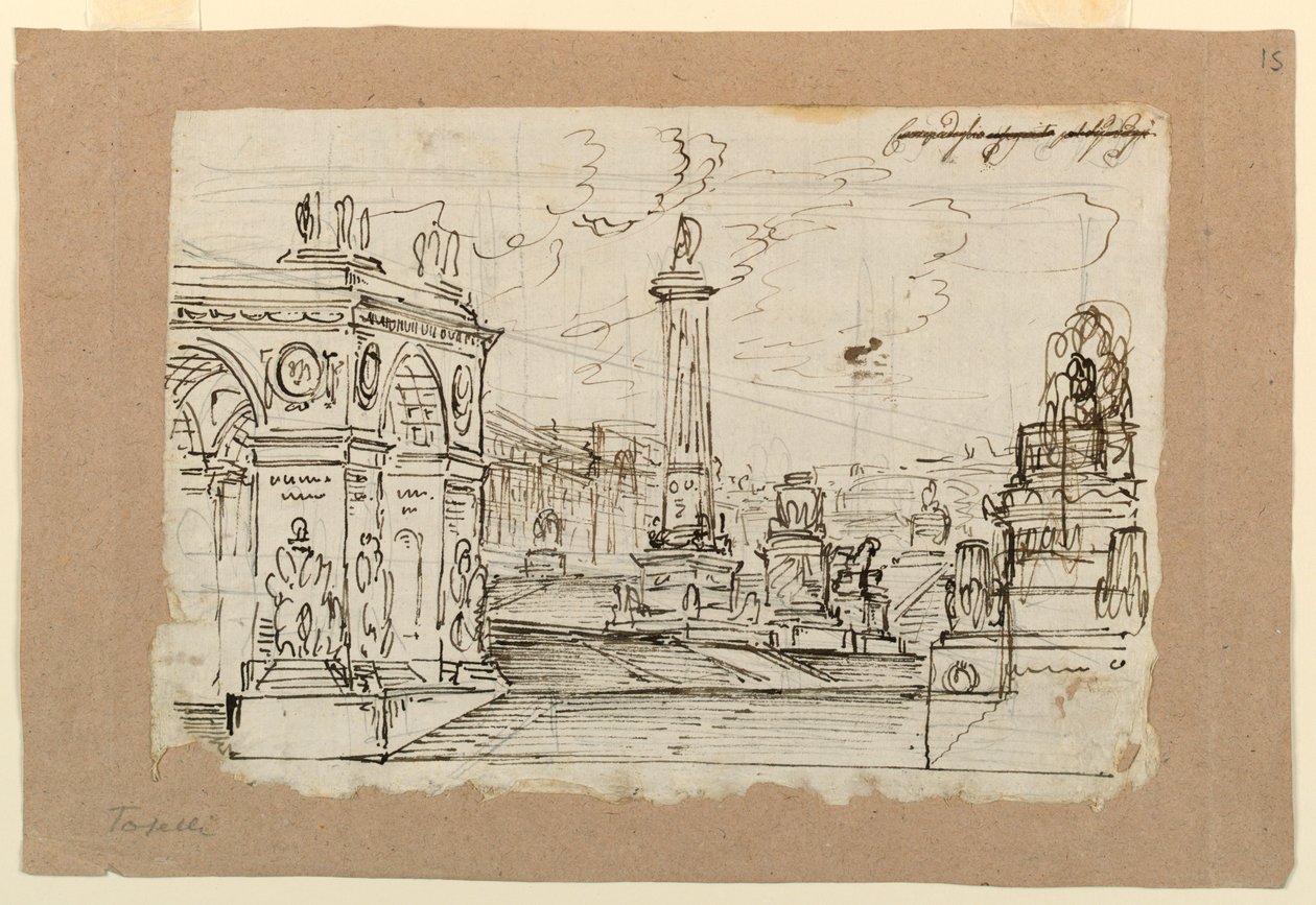 Scenografia, Zespół Zabytków autorstwa Angelo Toselli