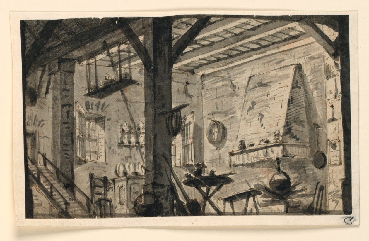 Scenografia, Kuchnia autorstwa Angelo Toselli