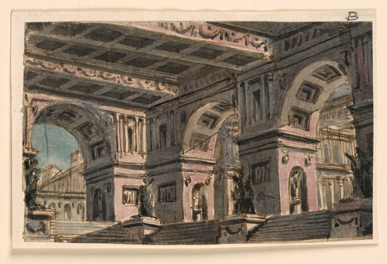 Scenografia, Pałac Atrium autorstwa Angelo Toselli