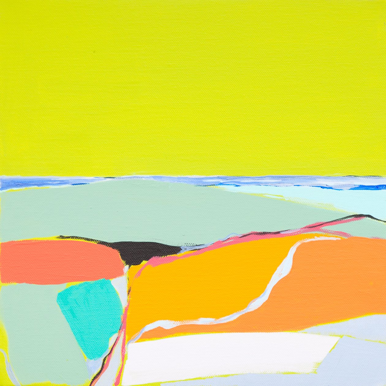 Wzgórza nad morzem, 2014 autorstwa Angie Kenber