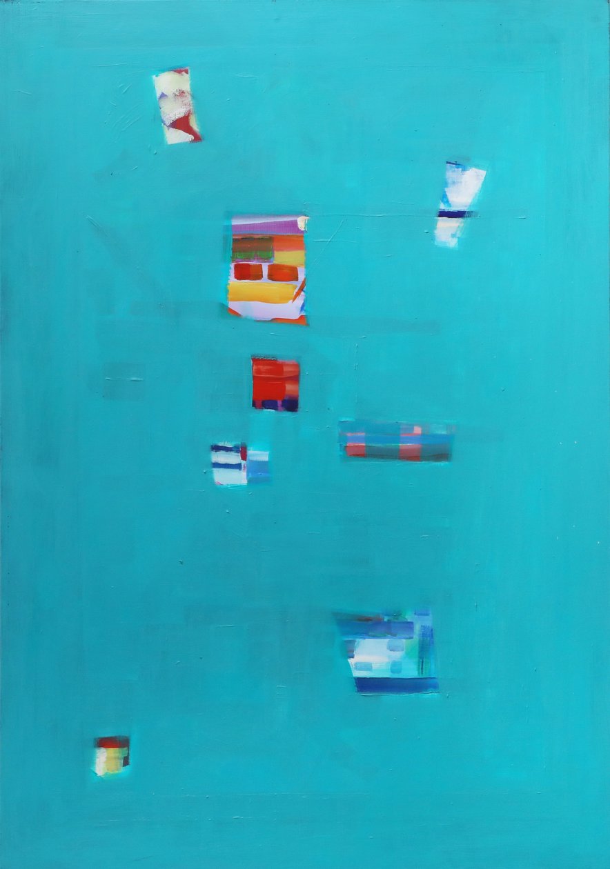Inner Light II, 2021 (akryl na płótnie) autorstwa Angie Kenber