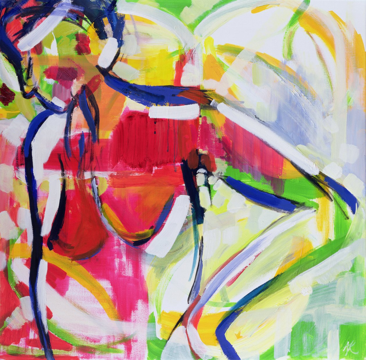 Akt marokański, 2010 autorstwa Angie Kenber