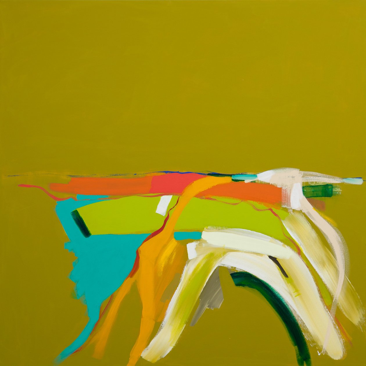Słoneczne krajobrazy, 2014 autorstwa Angie Kenber