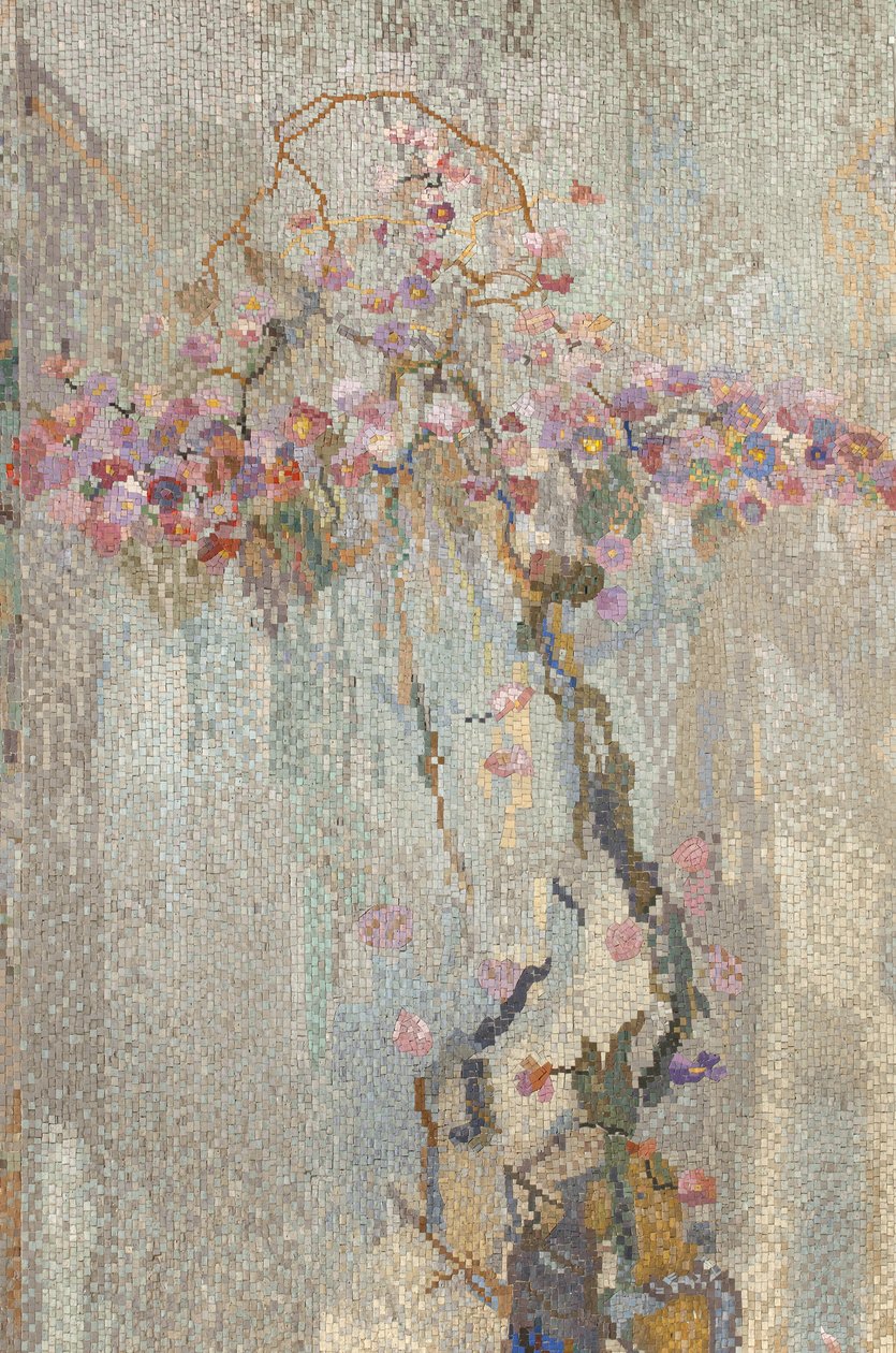 Kwiaty, 1914 (mozaika) autorstwa Angiolo DAndrea