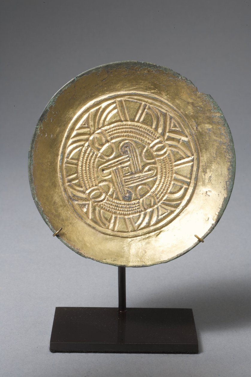 Broszka spodka (złocony brąz) autorstwa Anglo Saxon