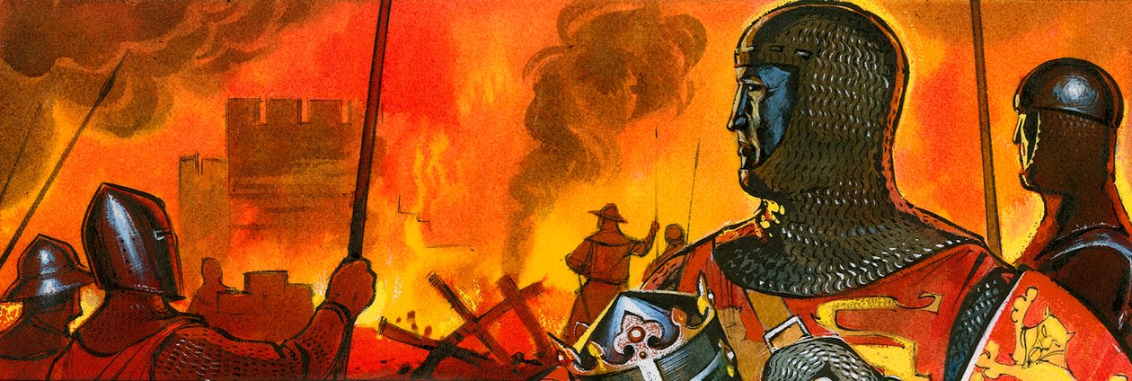 Król Edward I autorstwa Angus McBride